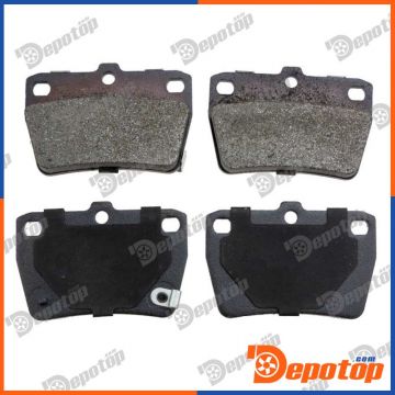 Plaquettes de frein arrière pour TOYOTA | 05P997, 0986494350